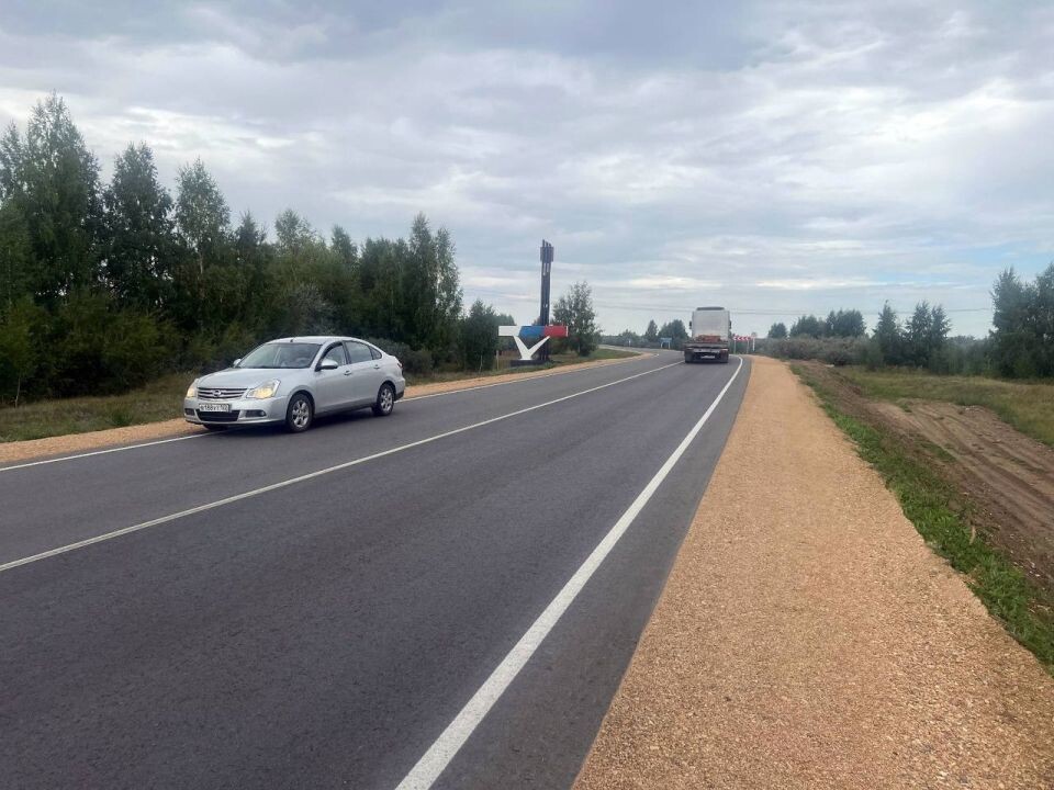    В Егорьевском районе отремонтировали 8 км дороги. Источник: Министерство транспорта Алтайского края