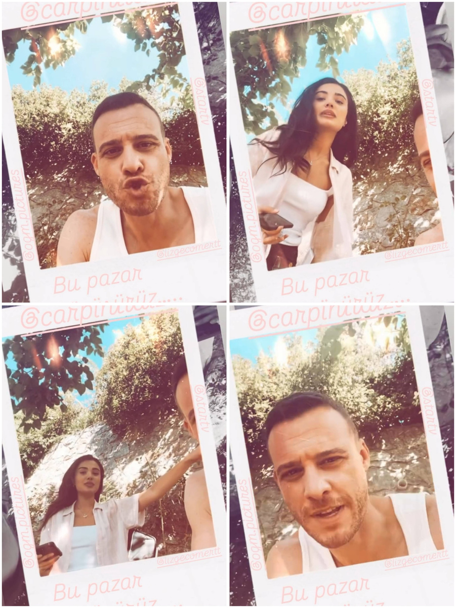 Из сторис в инстаграм Керема Бюрсина. От 05.09.25. Скрин видео.