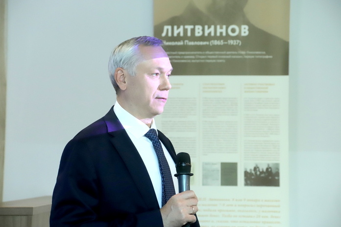    Андрей Травников на встрече с предпринимателями дал оценку экономической ситуации. Фото Михаила Перикова