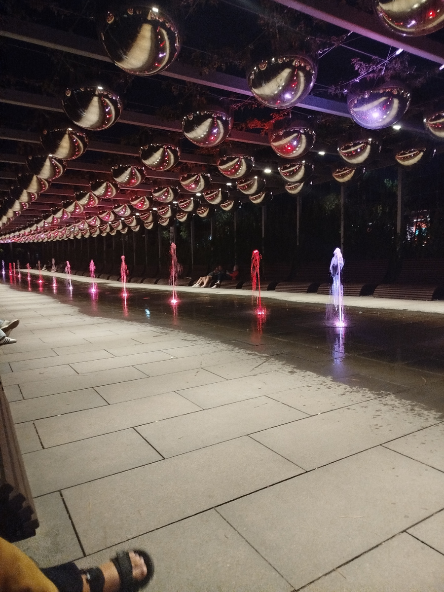 Сухой фонтан парка Галицко