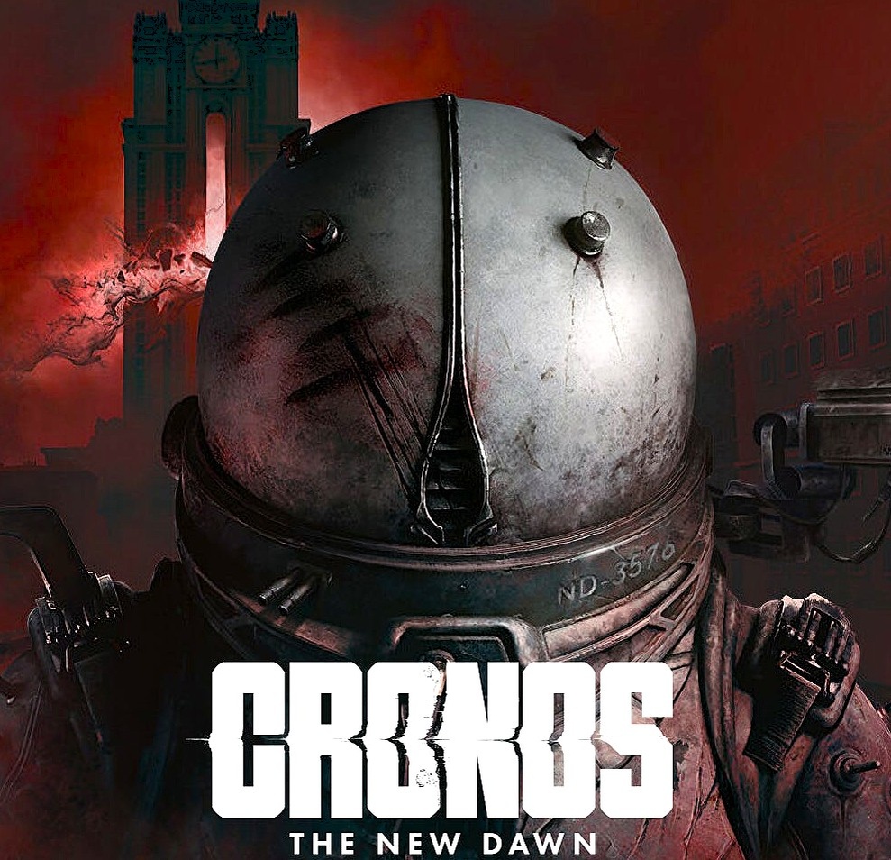 Официальный арт игры Cronos: The New Dawn — таинственный Путешественник на фоне постапокалиптической Польши