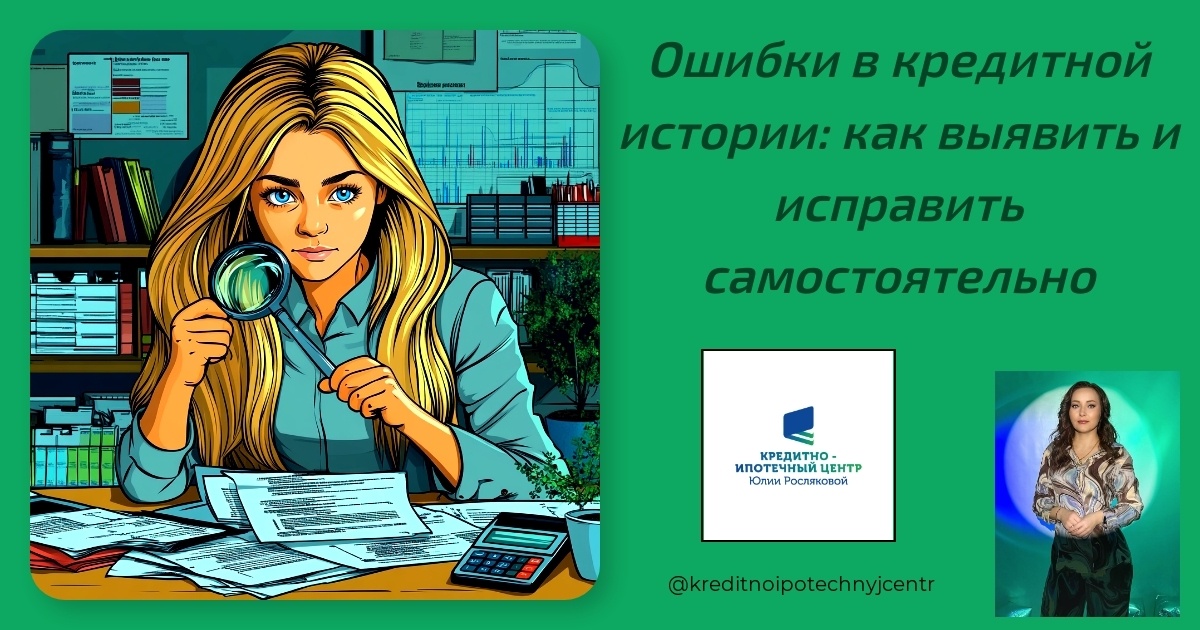    oshybki-v-kreditnoy-istorii-kak-vyyavit-i-ispravit-samostoyatelno Юлия Сергеевна Рослякова