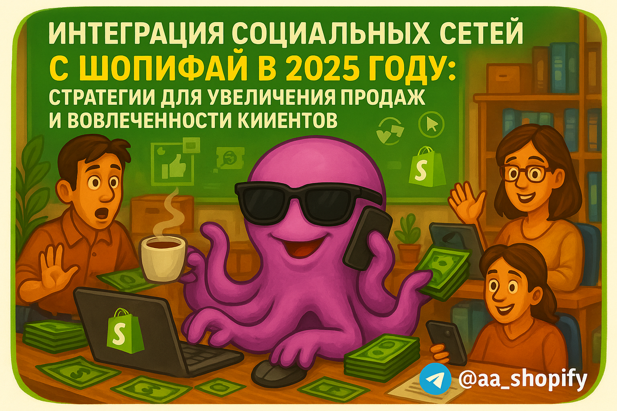    Интеграция социальных сетей с Шопифай в 2025 году: стратегии для увеличения продаж и вовлеченности клиентов aa_ecom