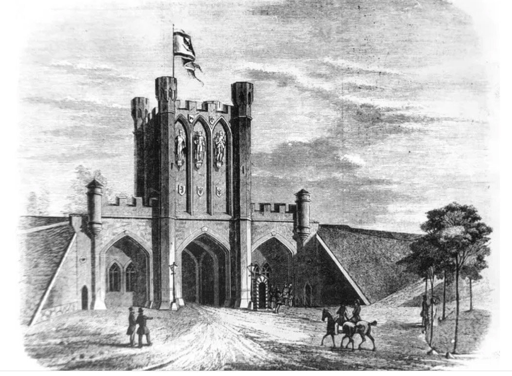 Так выглядели К.оролевские ворота в 19 веке