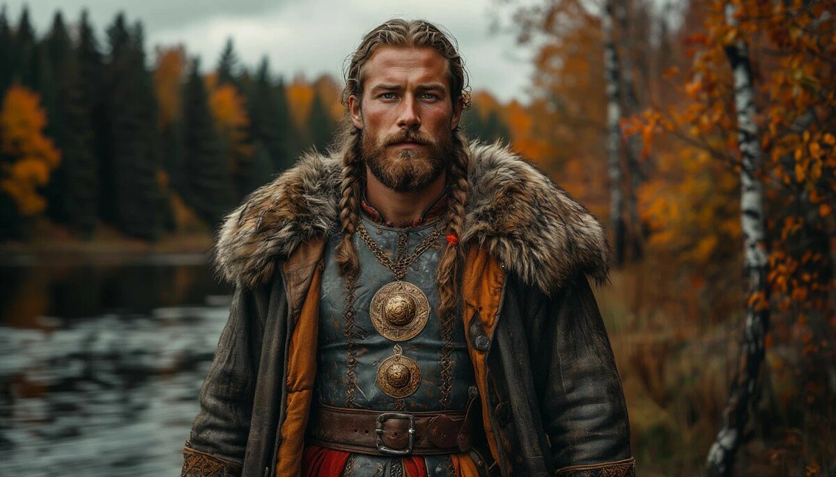 Примерно так выглядел Рюрик, когда прибыл в Ладогу