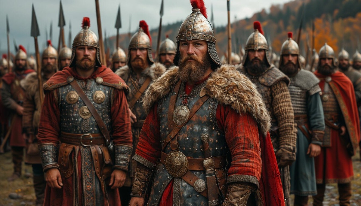 Бывший датский конанг Рюрик с дружиной