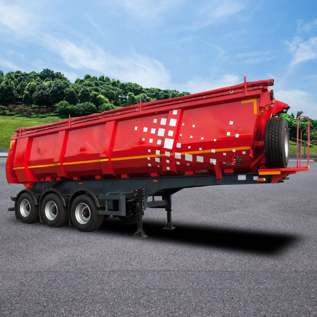 Самосвальный полуприцеп