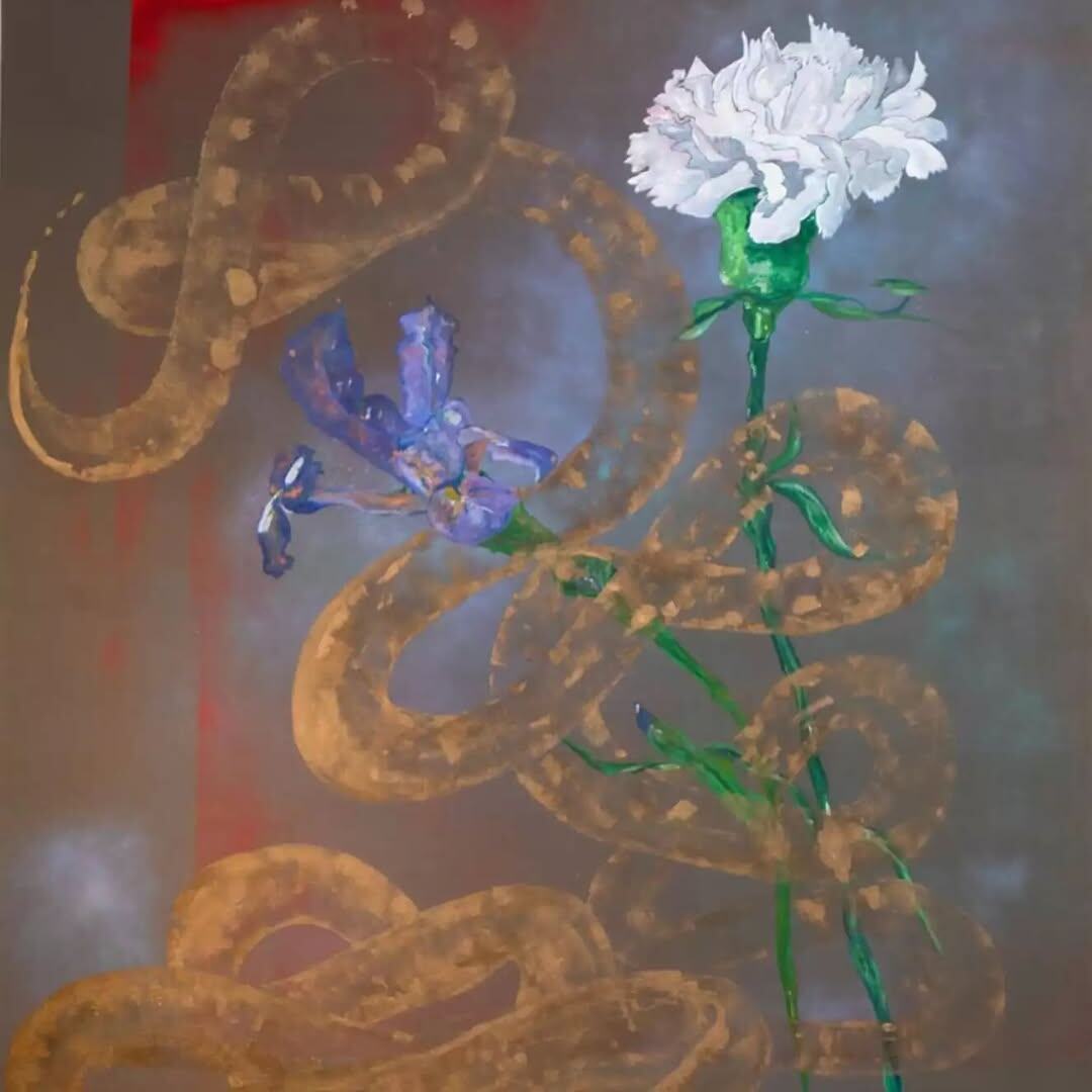 Фото: соцсети sharonstone by Eric Michael Roy at the C. Parker Gallery in Greenwich, Connecticut