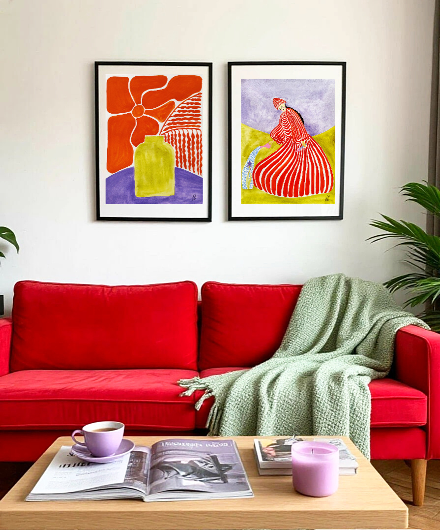 Постеры художника Евгении Лазукиной