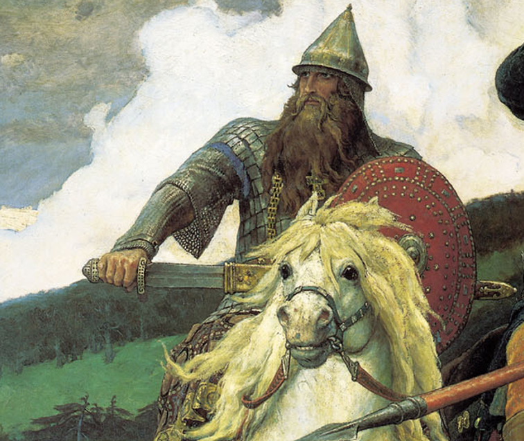 Виктор Васнецов. Фрагмент картины «Богатыри»