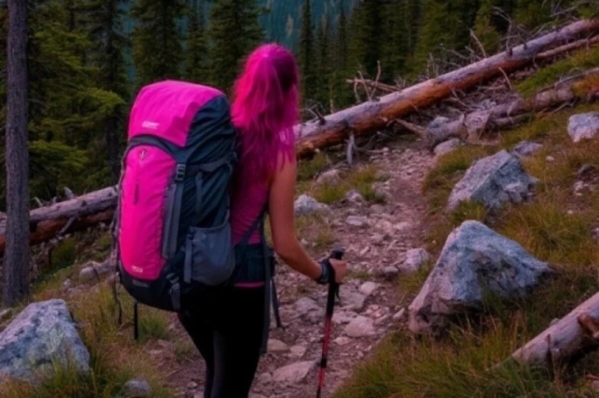    Путешественница из Челябинской области продолжает путь к перевалу Дятлова