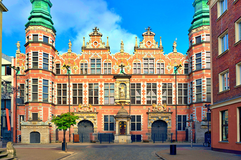 Большой арсенал город Гданьск Польша. 1600-1609.