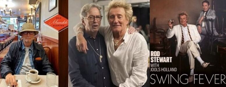Эрик Клэптон и Род Стюарт со своими последними альбомами 2024 года