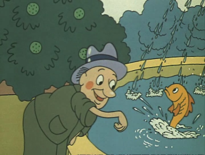 Кадр из эпизода мультфильма «Великолепный Гоша» (1981-1985)