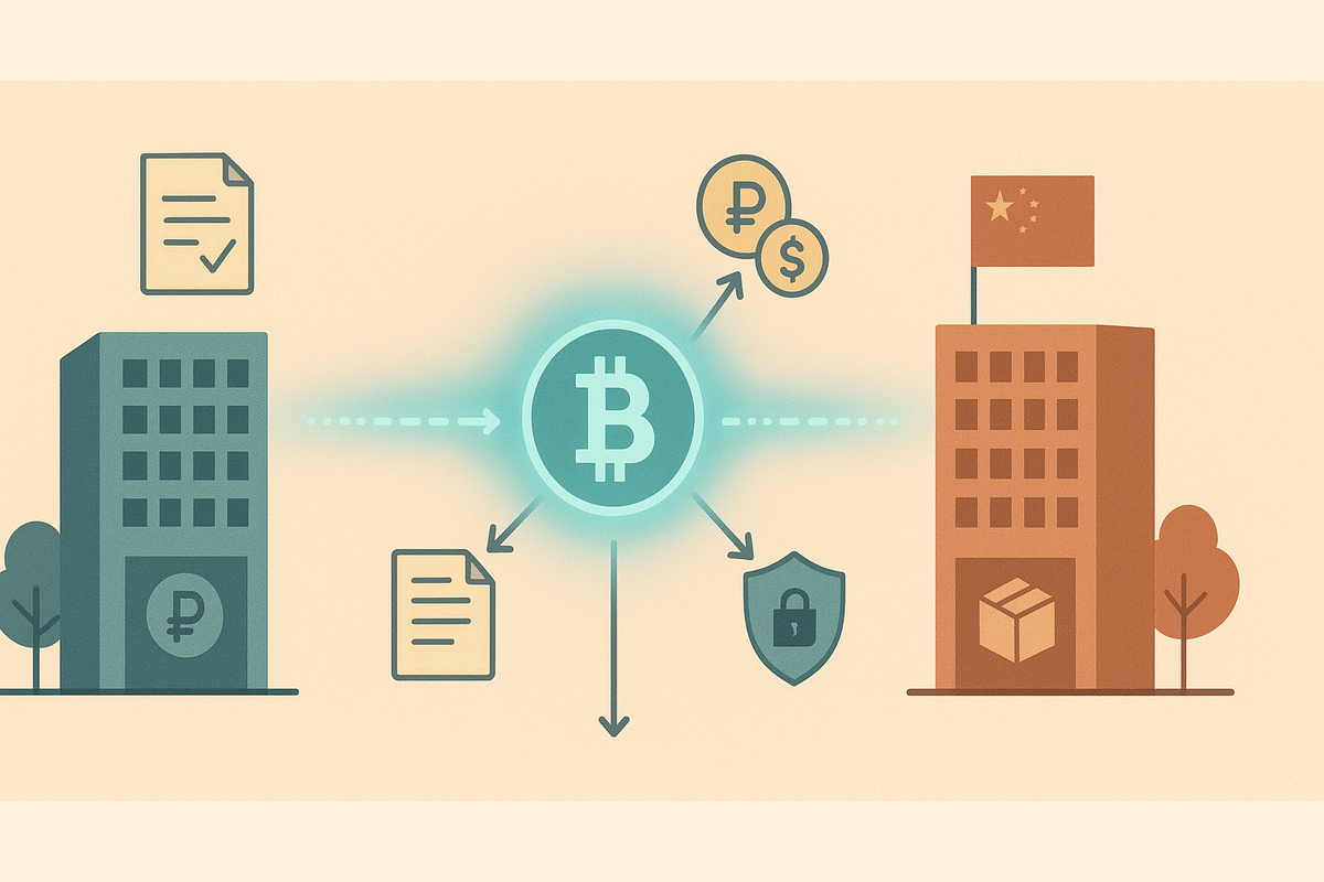 Криптовалюта для расчетов бизнеса
