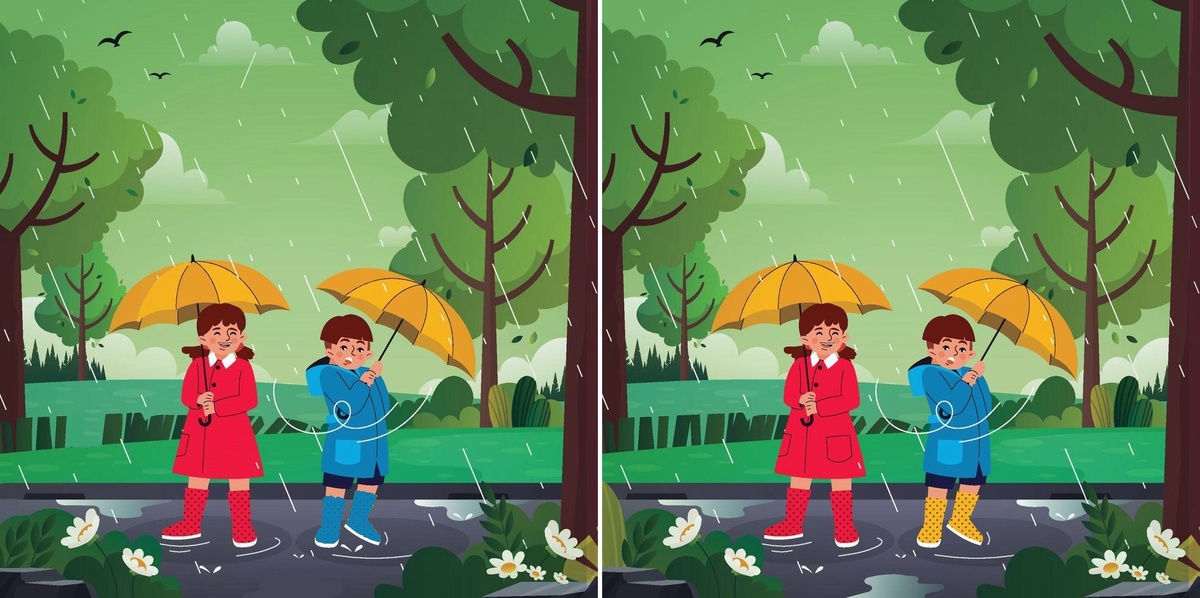 Найдите 10 отличий