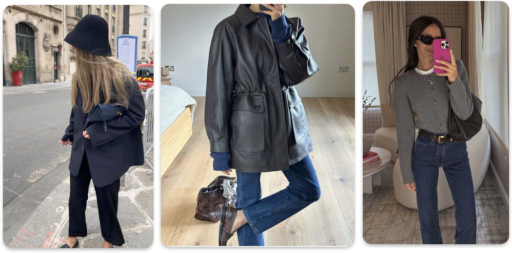 Чем заменить широкие джинсы: трендовые модели во французском стиле