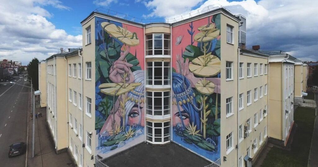 Уфимские муралы вошли в туристический маршрут в приложении для туристов
