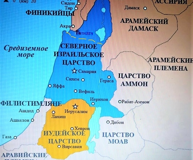 Карта двух царств. Фото из открытого доступа