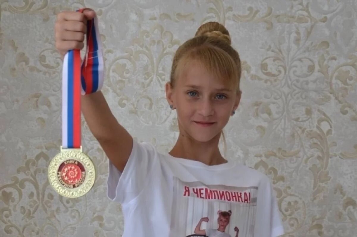    София Штанько с трех лет увлекается спортом.