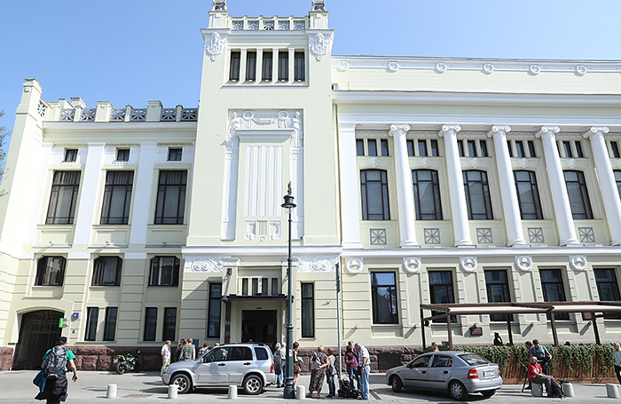    Здание театра «Ленком» на улице Малая Дмитровка.Михаил Терещенко/ТАСС