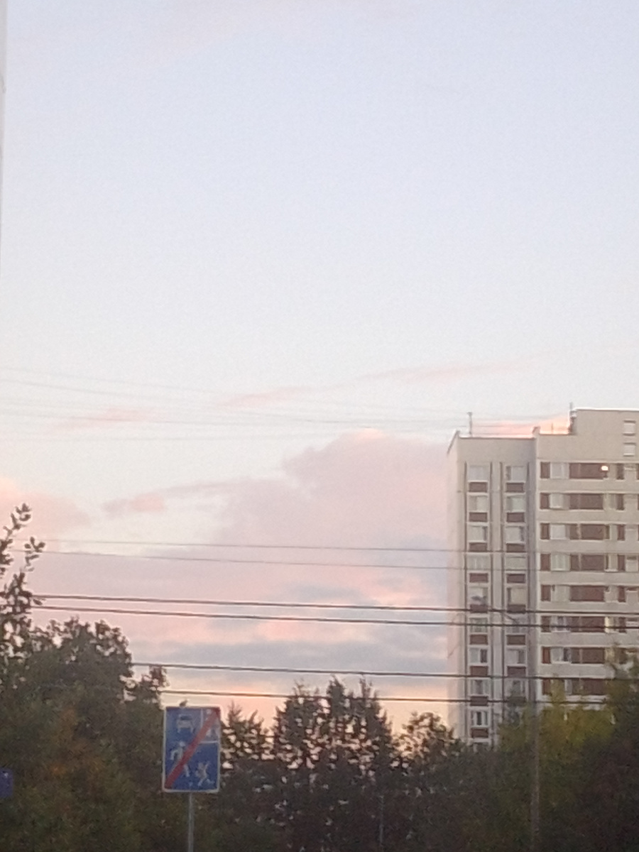 Да вот такое небо почти только что было💗