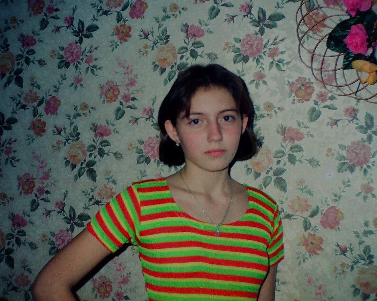 Анна Клименкоди в 14 лет. Фото из личного архива.
