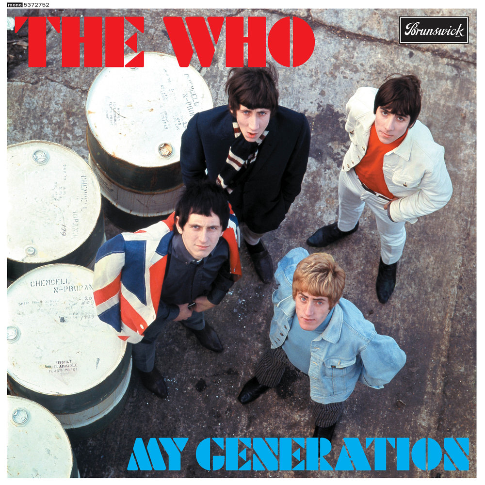 Обложка альбома The Who «My Generation»