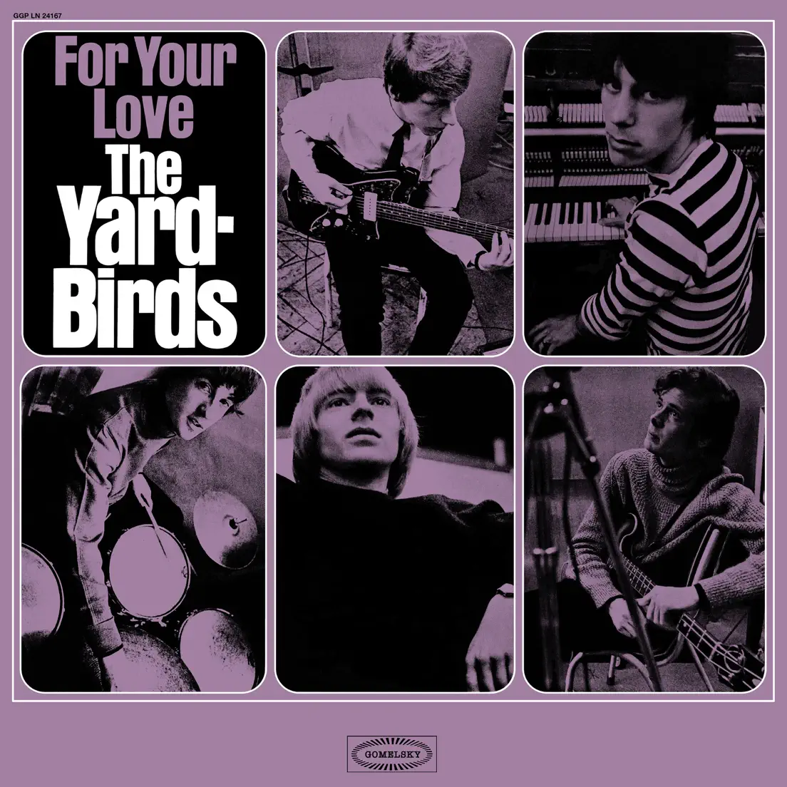 Обложка альбома The Yardbirds – «For Your Love»