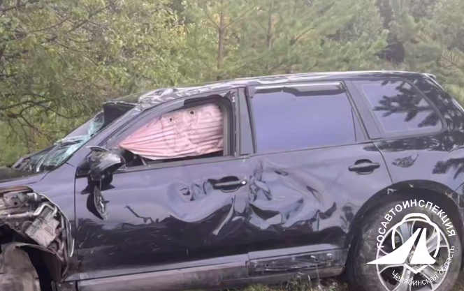    Скриншот видео ГИБДД по Челябинской области.