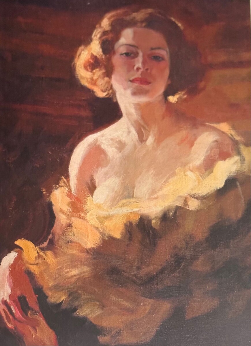 Александр Герасимов. «Женский портрет». 1927