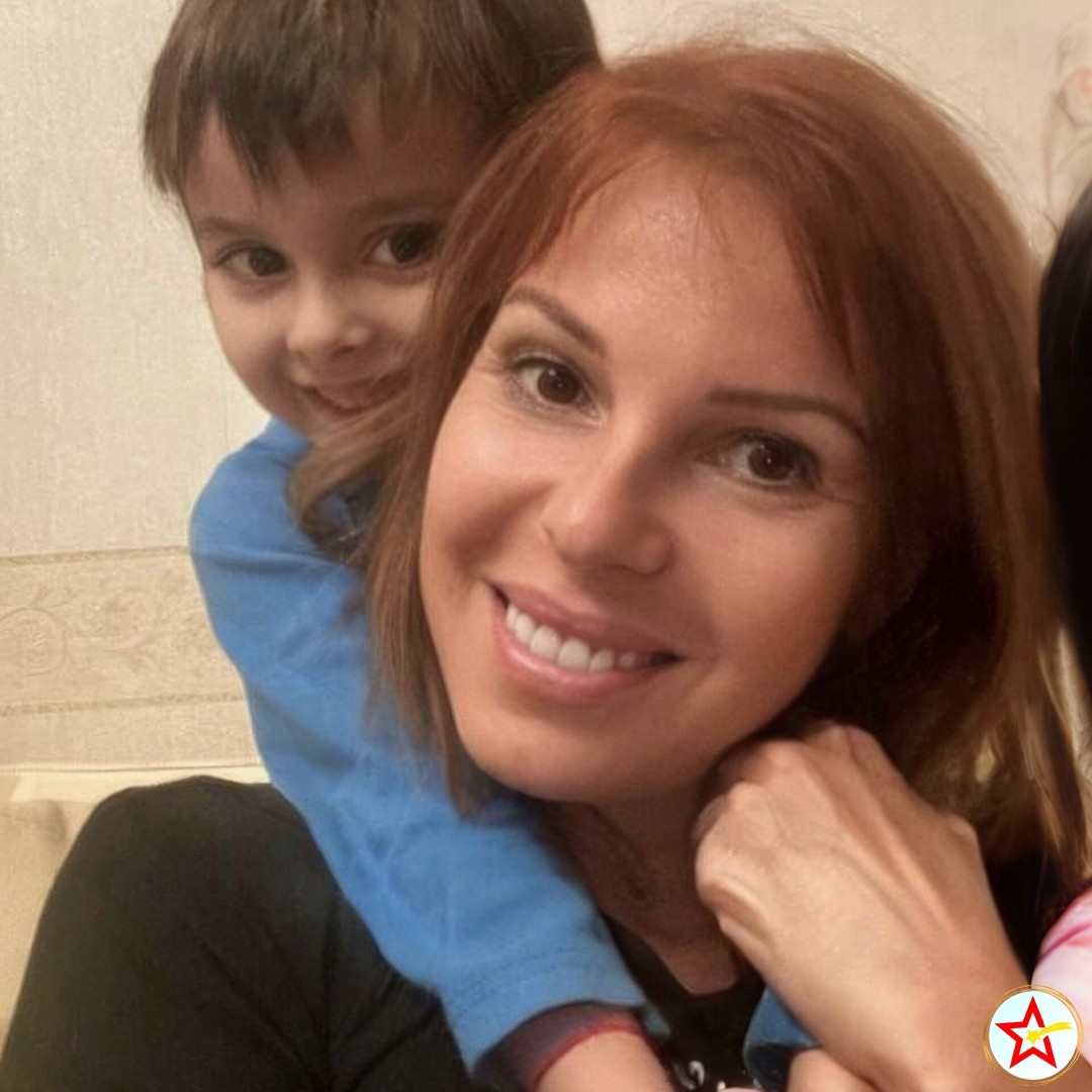 Наталья Штурм с внуком Даниэлем