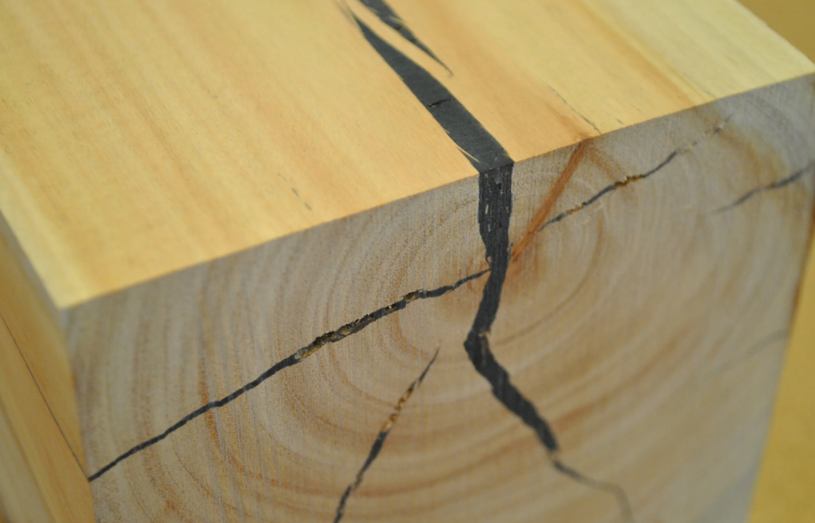 Трещина на древесине