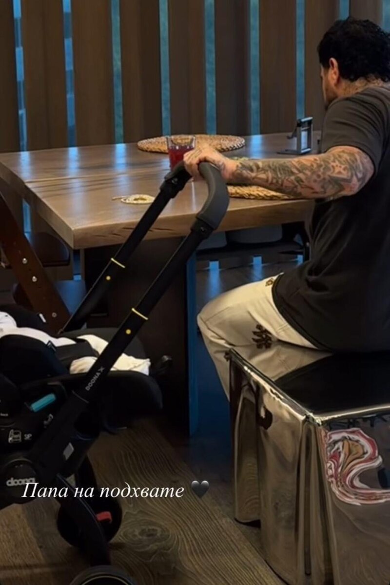    Тимати с дочерью Эммой Соцсети