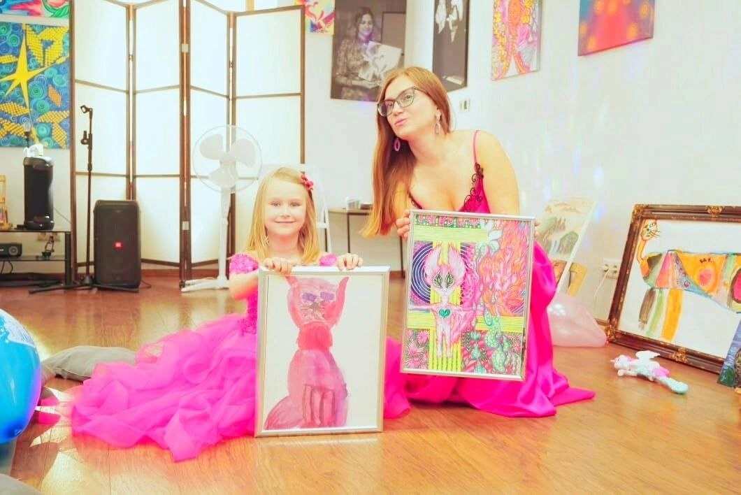 Осенний вернисаж в красках счастья от Юлии Арти и Милисы Гусаровой