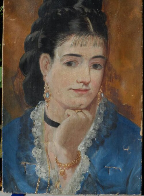 Автопртрет, 1879. Частная коллекция