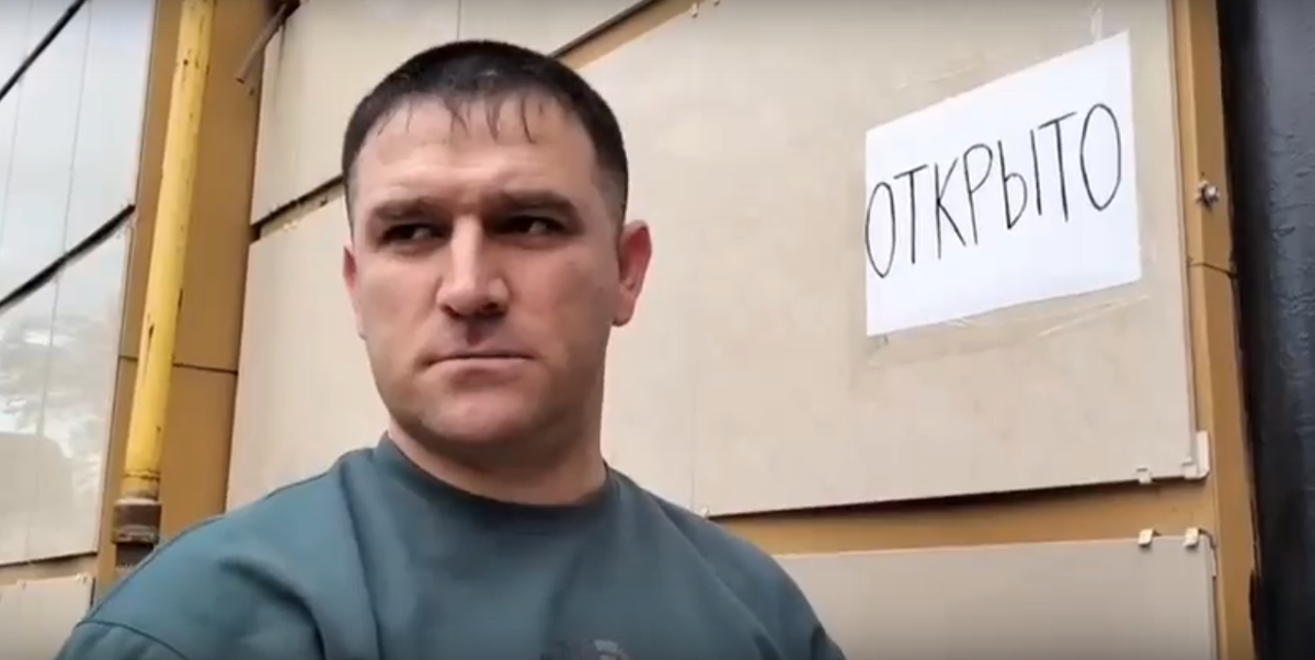 Арендатор Намазов. Фото: скрин видео тг-канал "Многонационал".