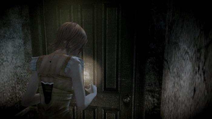 Gif картинка "Призрак ведёт Вас за ручку"