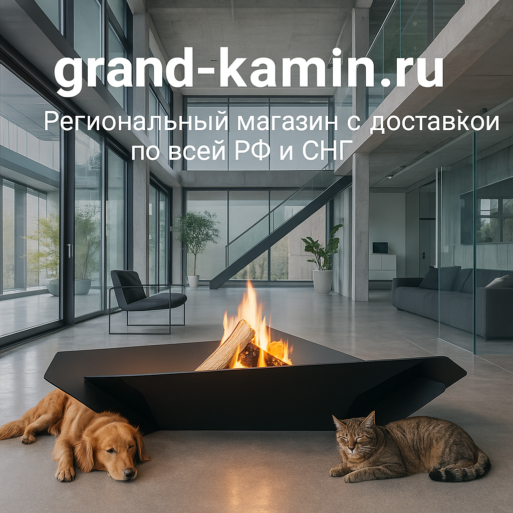    Создайте уникальную атмосферу на природе с очагом TRIANGLE — уют, стиль и незабываемые моменты под открытым небом! Kamin