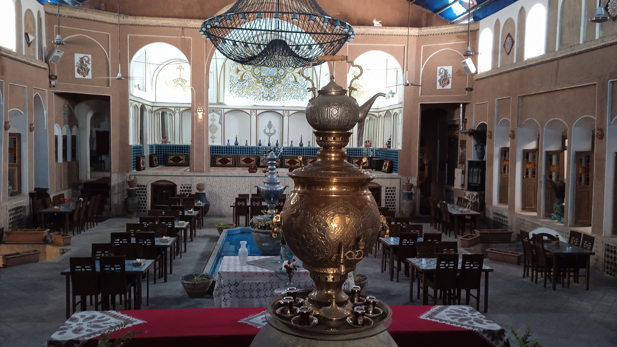 Кашан, ресторан при гостинице