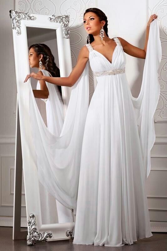 Платье в греческом стиле.