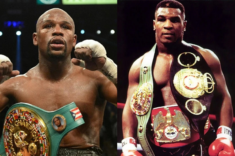 Майк Тайсон и Флойд Мейвезер