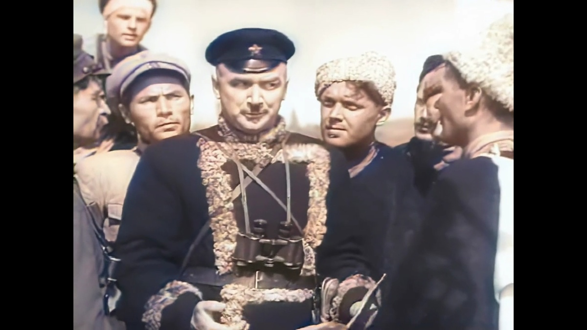 Г. И. Котовский. Кадр из фильма