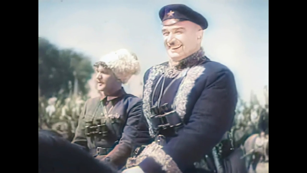 Г. И. Котовский. Кадр из фильма