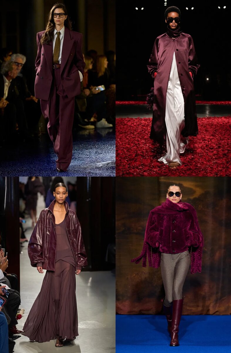 (Image credit: ImaxTree Launchmetrics Spotlight / Saint Laurent, Ferragamo, Christopher Esber, Burberry)