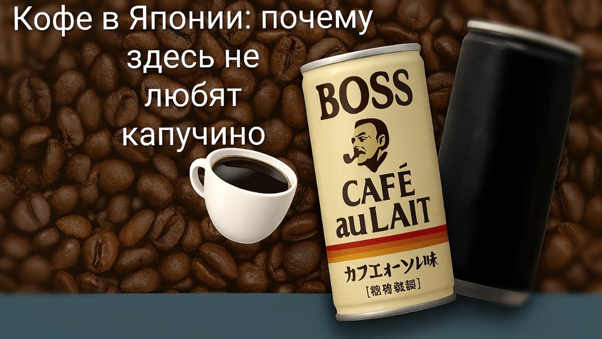 Фото из открытых источников. Почему японцы выбирают кофе в банках, а не капучино?