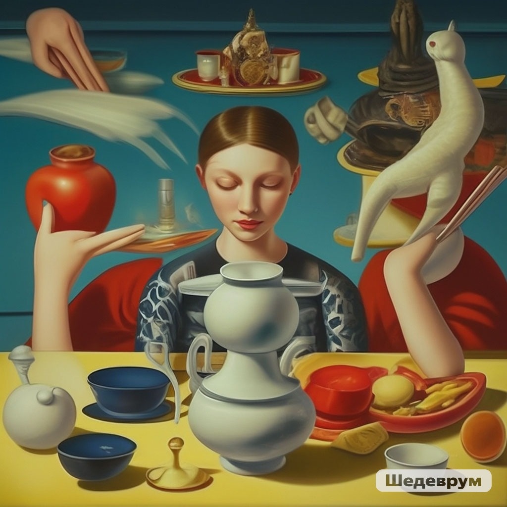 Шедеврум на словосочетание "интервальное голодание" генерирует вот такую дичь.