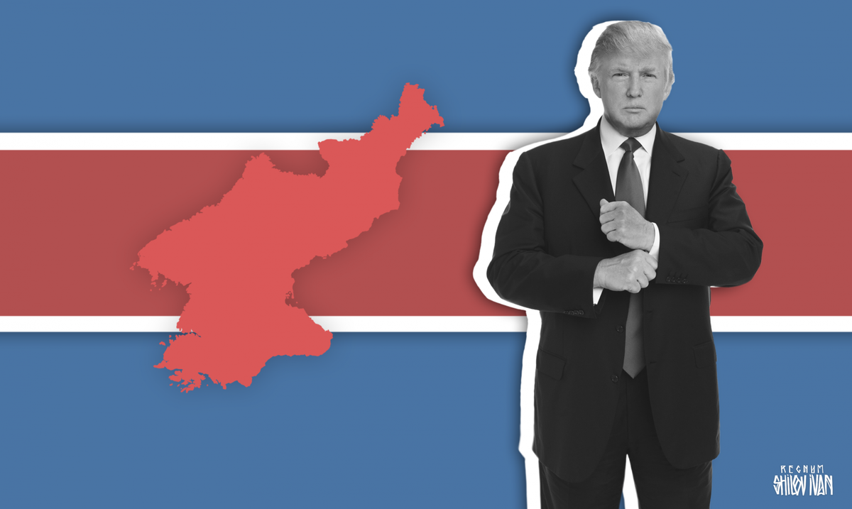    Дональд Трамп и КНДР / Источник: Иван Шилов © ИА REGNUM