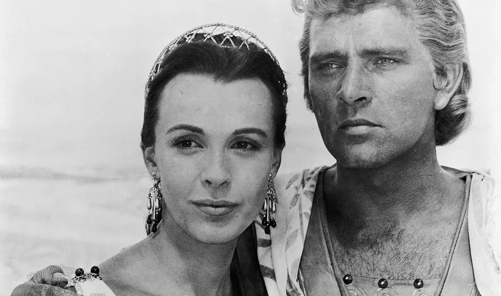 Кадр из фильма «Александр Великий» 1956 года. В роли Барсины Клэр Блум 