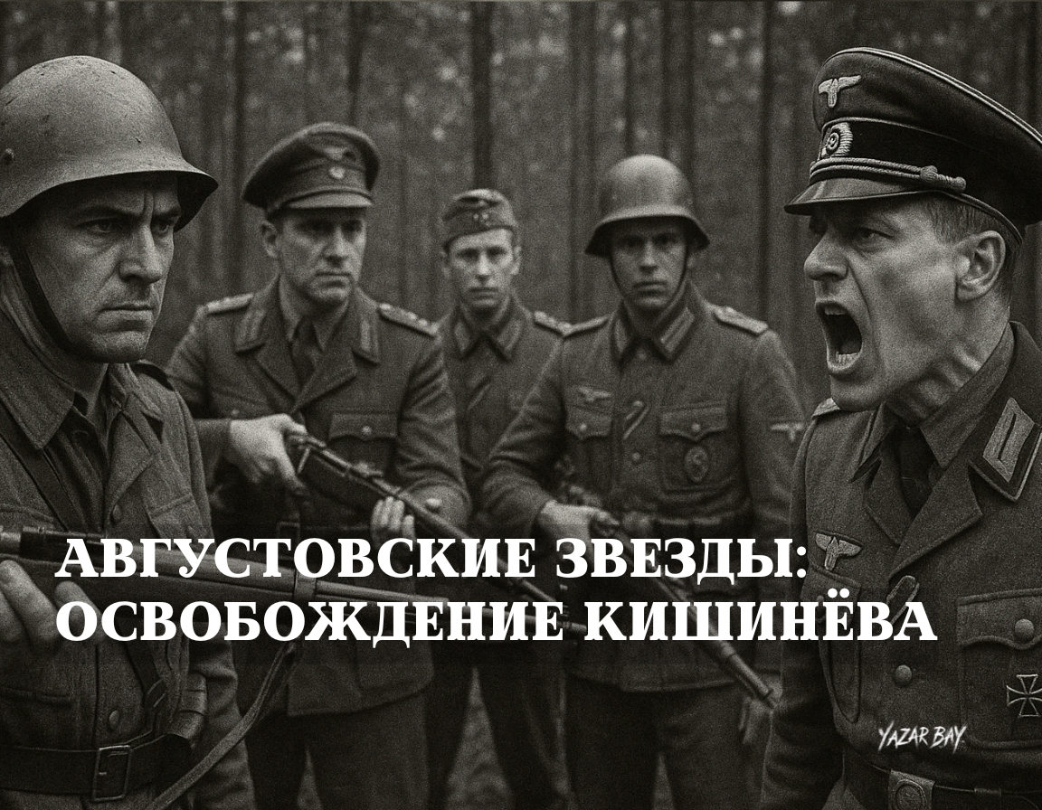 Напряженное противостояние между румынскими и немецкими солдатами, бывшими союзниками, в момент предательства. ©Язар Бай